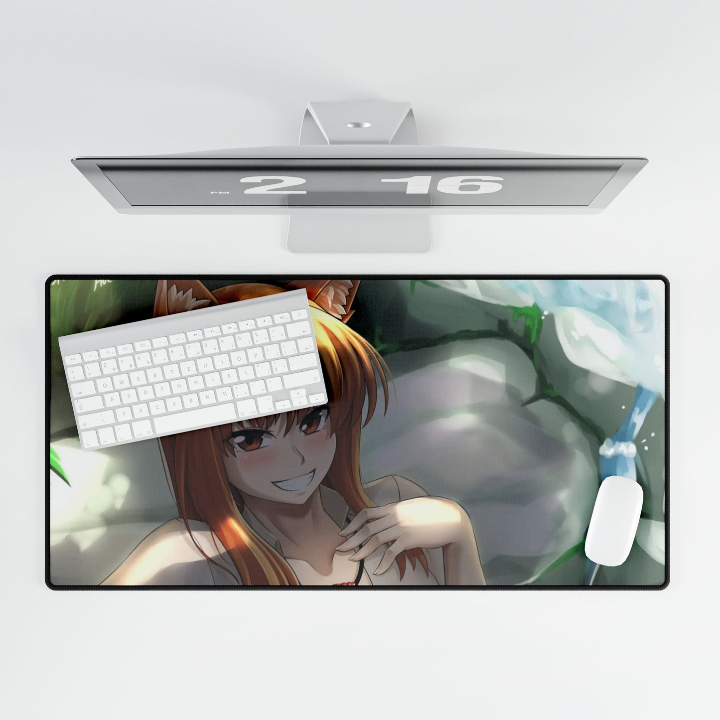 Anime Spice and Wolf Mouse Pad