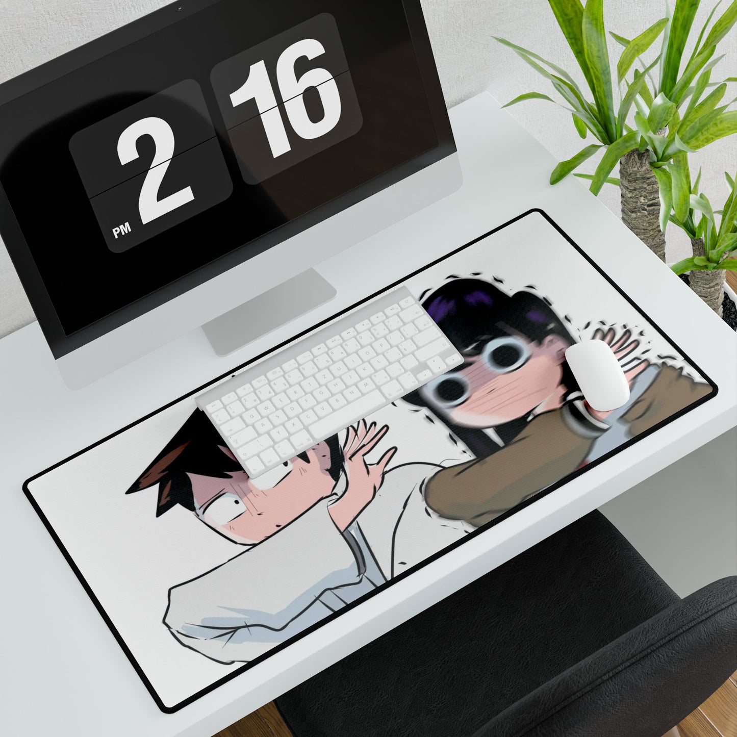 Anime Komi Can't Communicate Mouse Pad