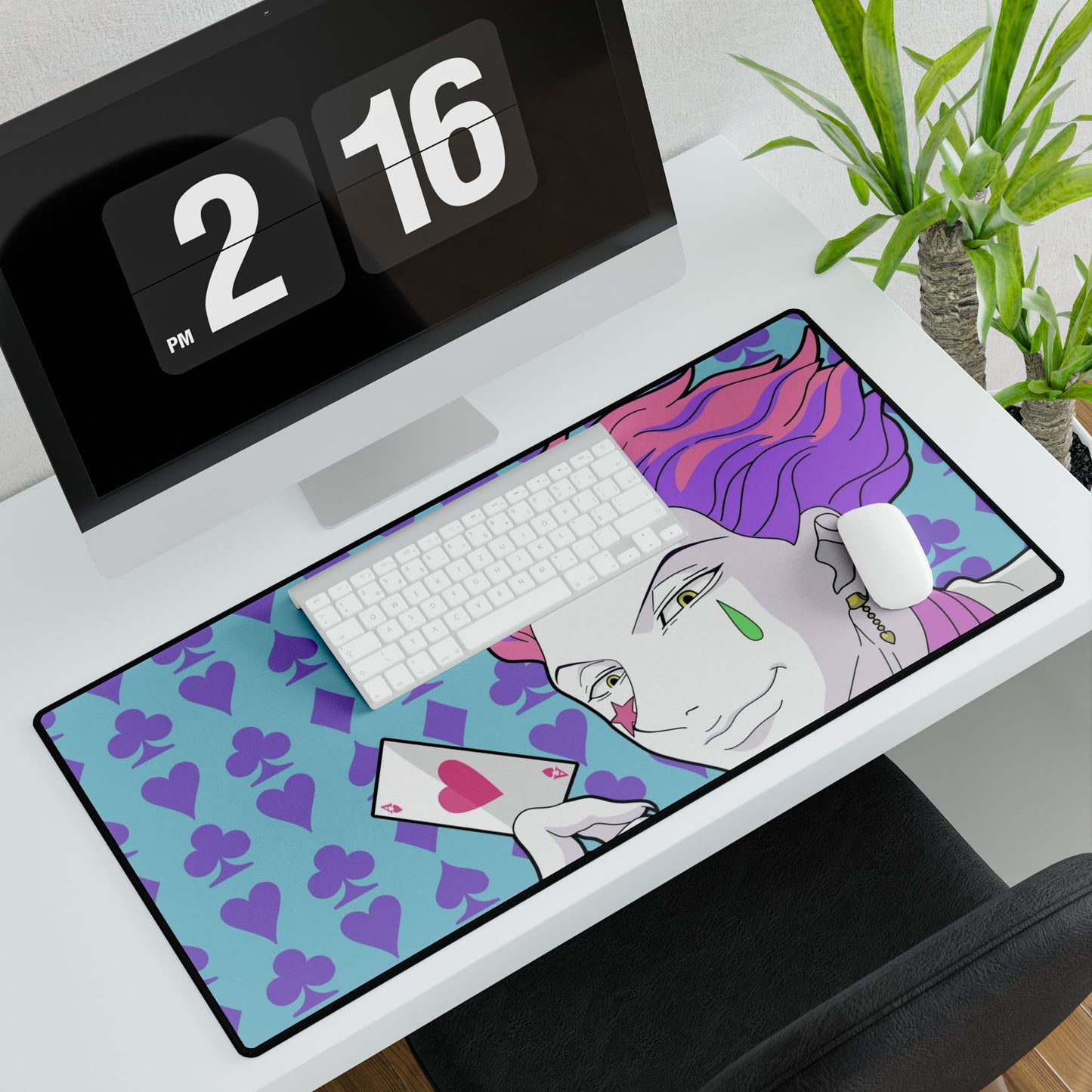 Hisoka Fan Art by Xenobat Mouse Pad