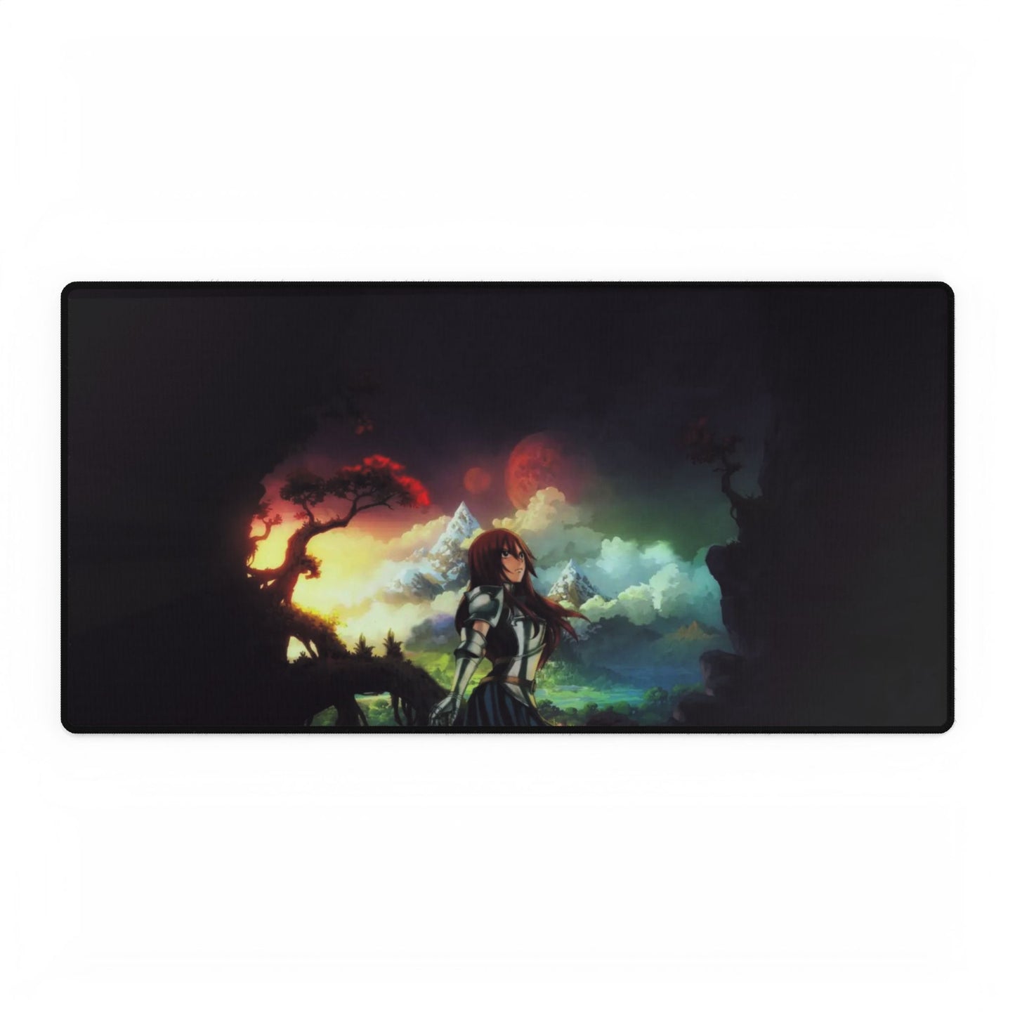 Erza Scarlet - Beatiful Mountain Mouse Pad