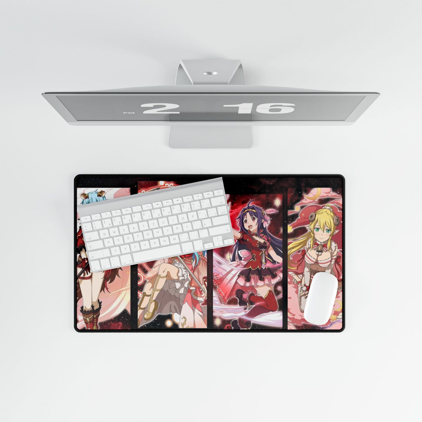 Memory Defrag Constellation Banner Mouse Pad