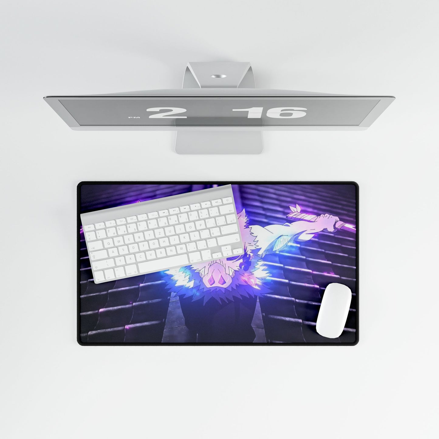 Inosuke dual sword Mouse Pad