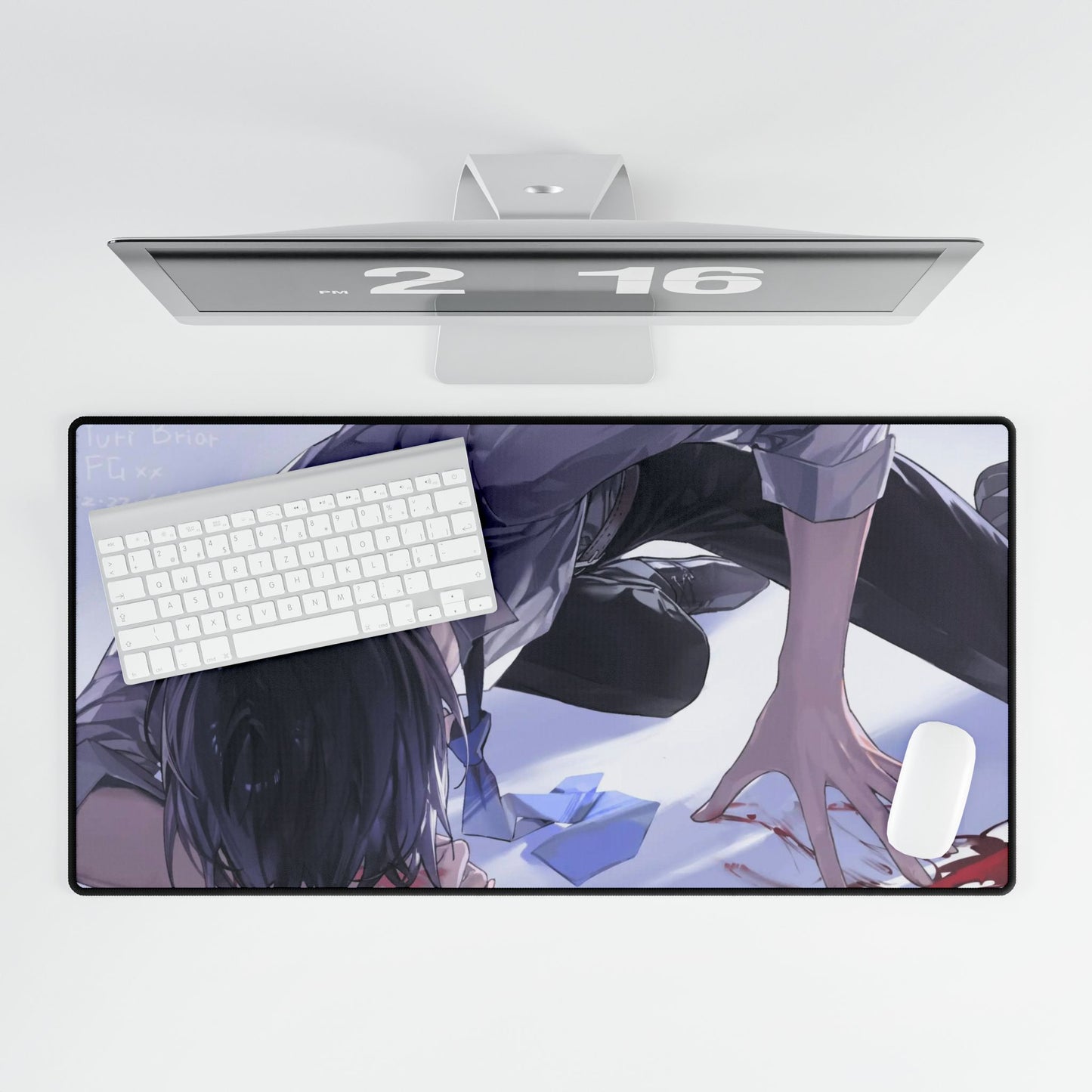Yuri Briar Gets Punched By Yor Forger Mouse Pad