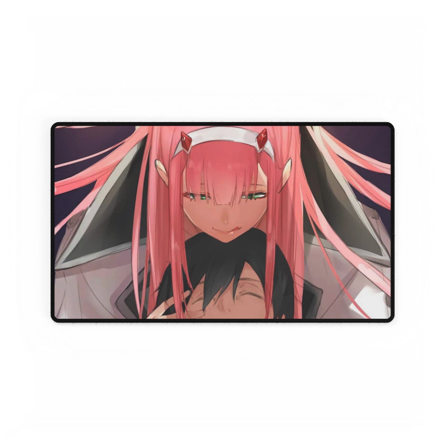 Zero Two And Hiro Eternal Love Mouse Pad