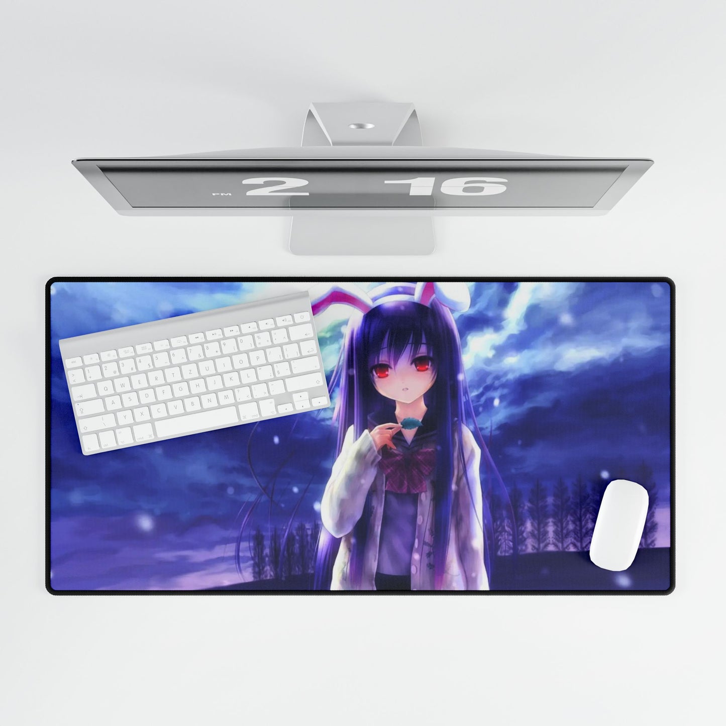 Reisen Udongein Inaba is one of the legendary lunar rabbits Mouse Pad