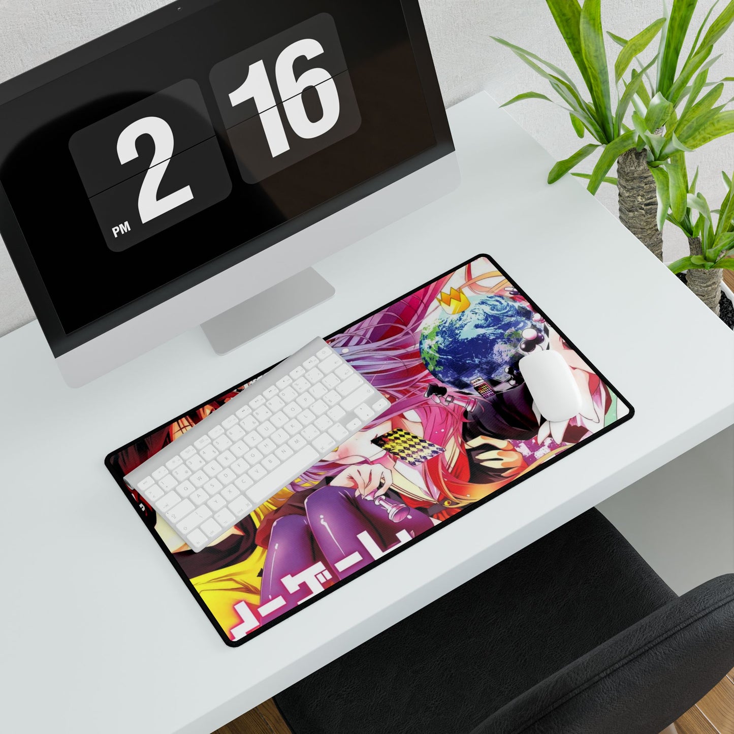Sora and Shiro (No Game No Life) Mouse Pad