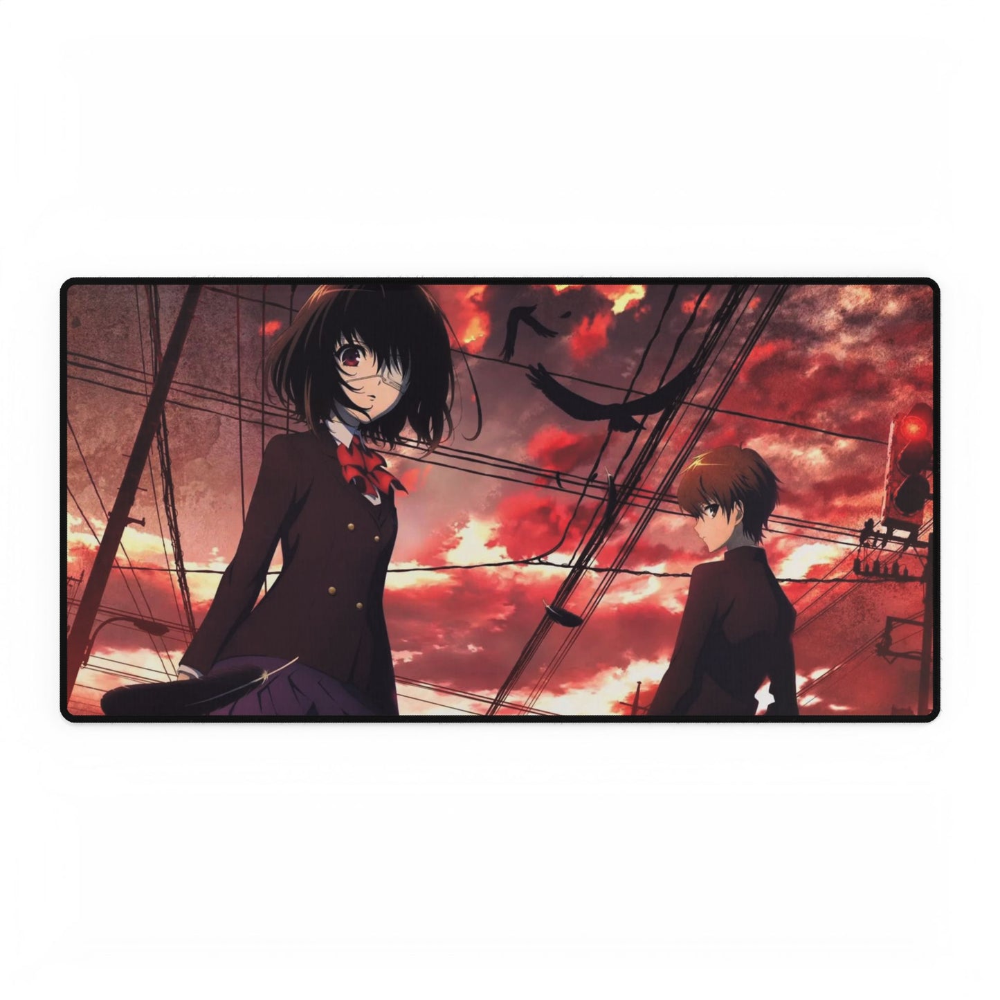 Mei and Kouichi Mouse Pad