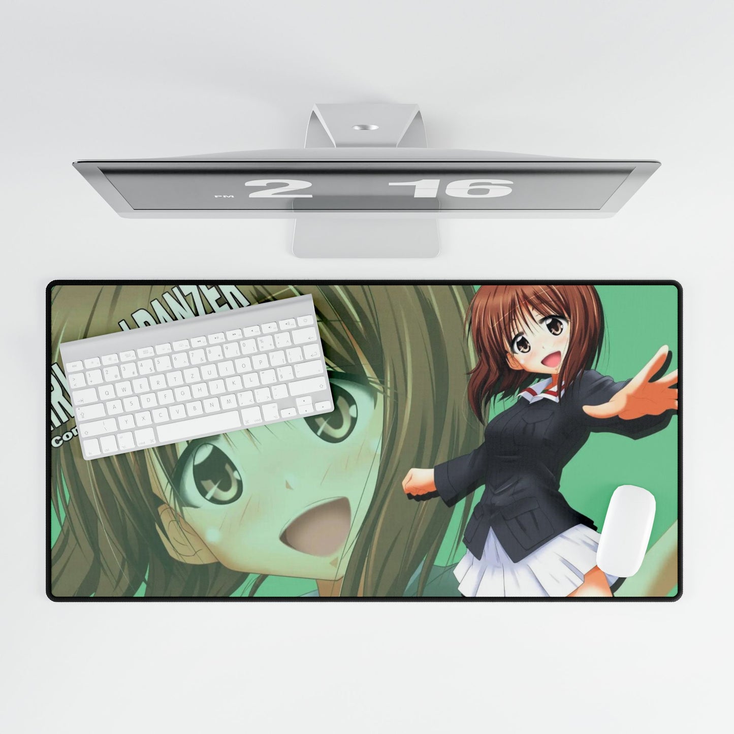 Anime Girls und Panzer Mouse Pad