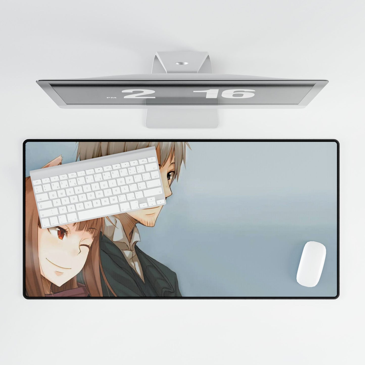 Anime Spice and Wolfr Mouse Pad
