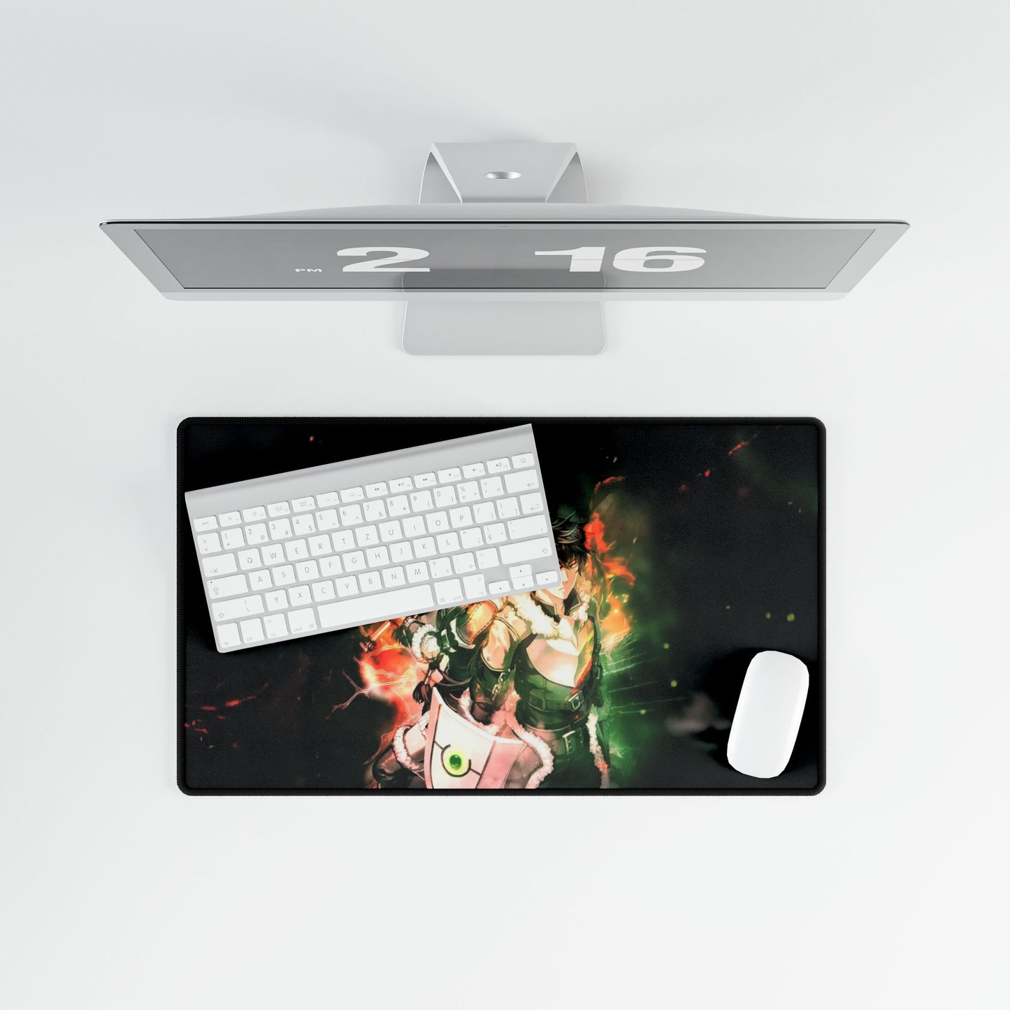 Naofumi and Raphtalia Mouse Pad