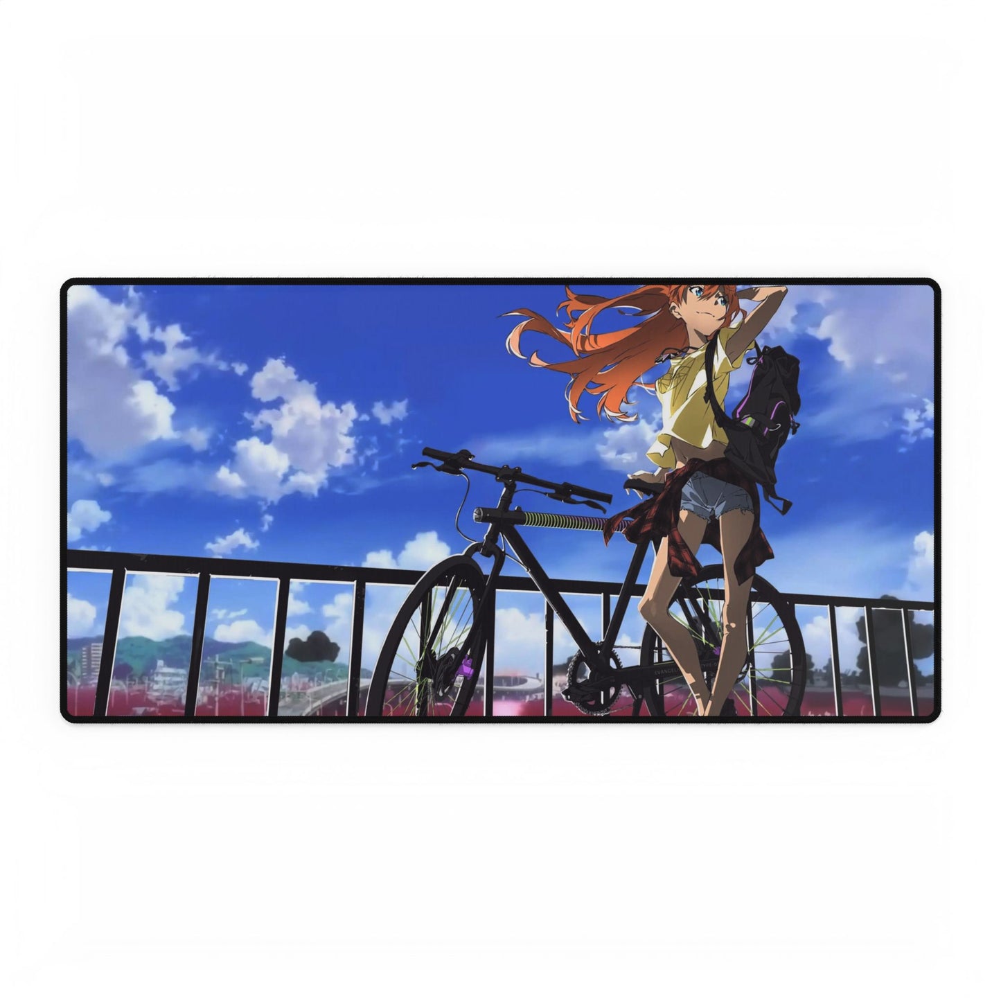 Biking Asuka Mouse Pad