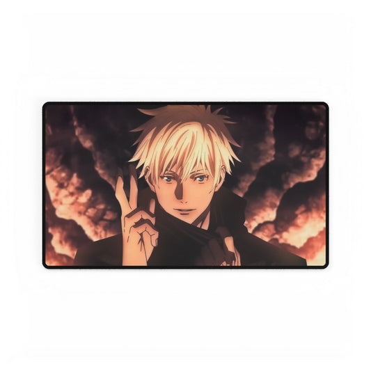 Gojo finger cross Mouse Pad
