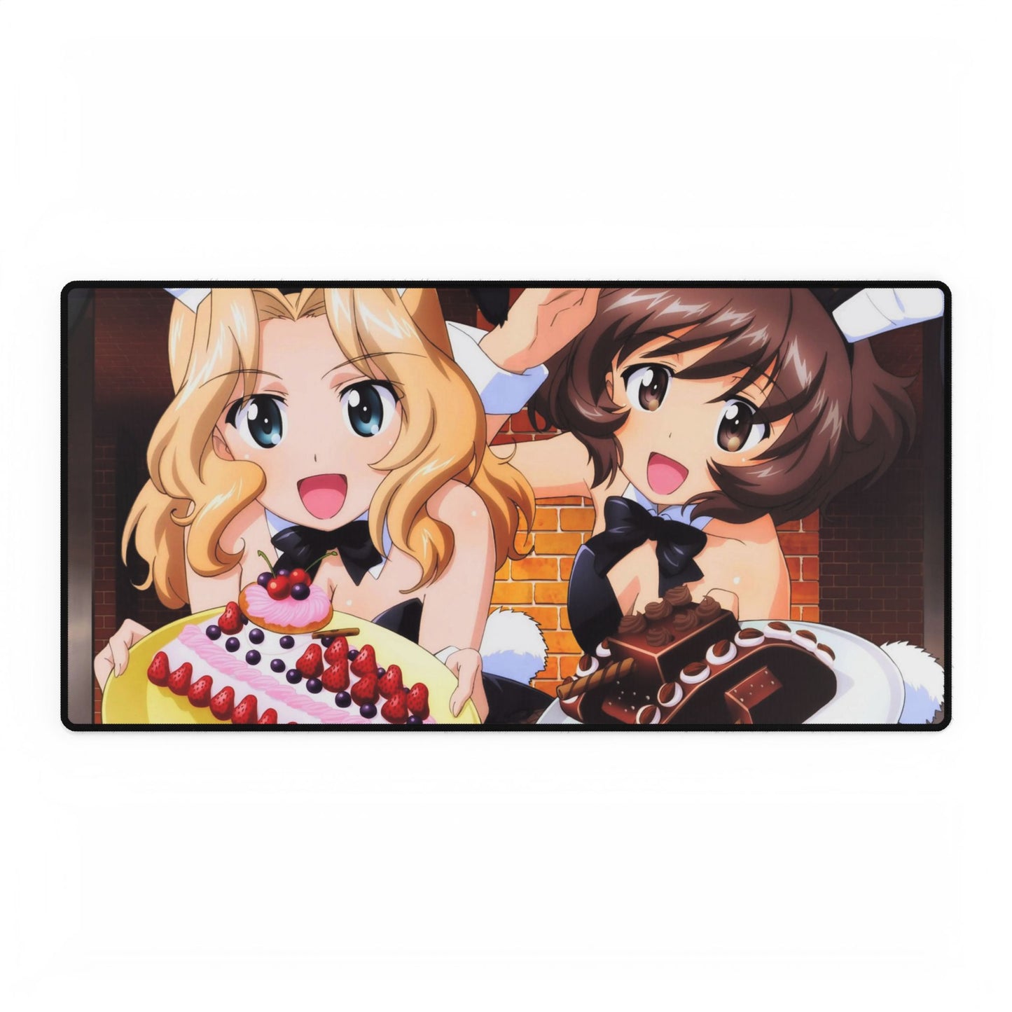 Anime Girls und Panzer Mouse Pad