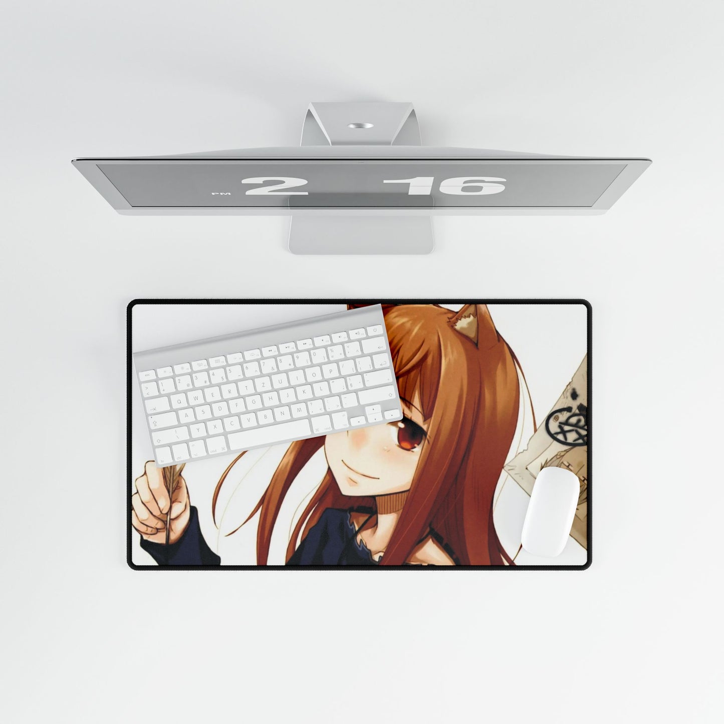Anime Spice and Wolf Mouse Pad