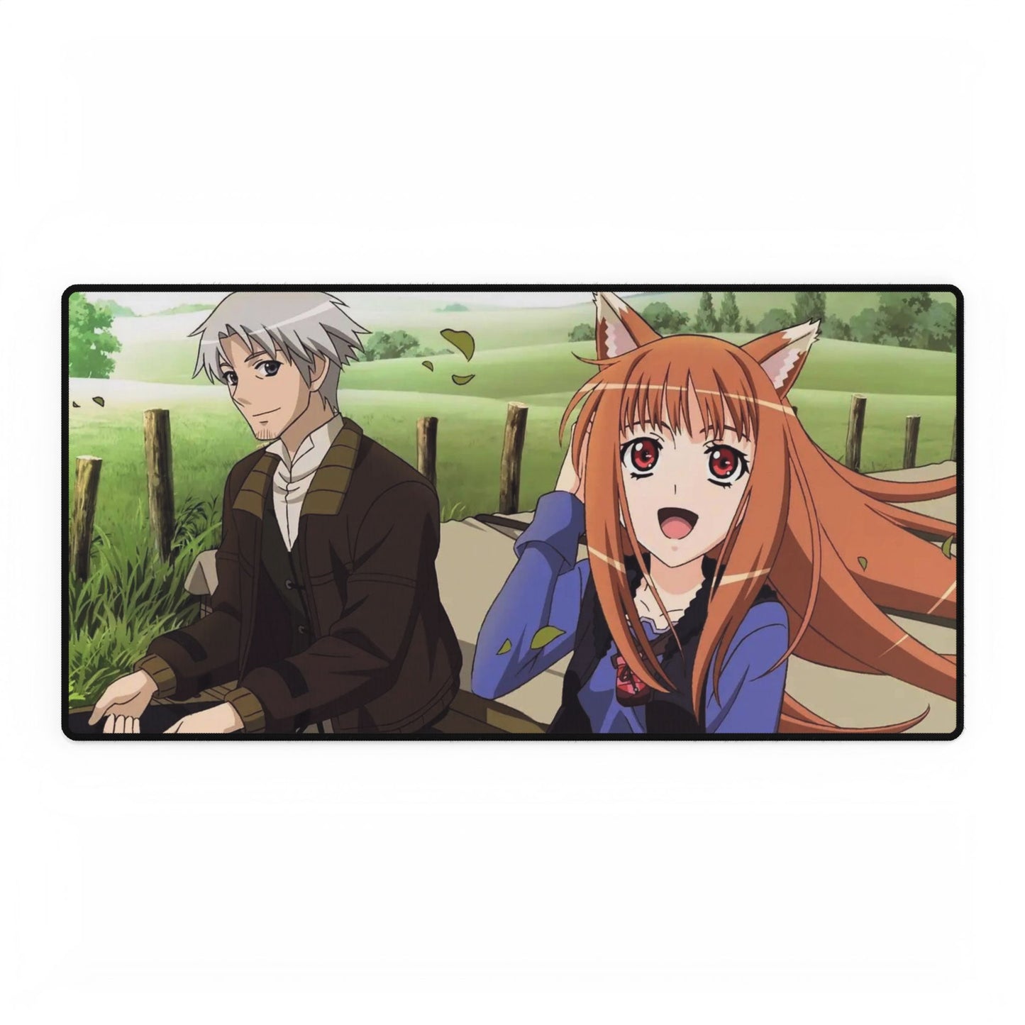 Anime Spice and Wolfr Mouse Pad