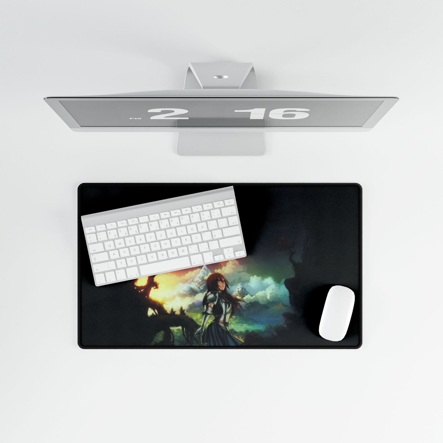 Erza Scarlet - Beatiful Mountain Mouse Pad
