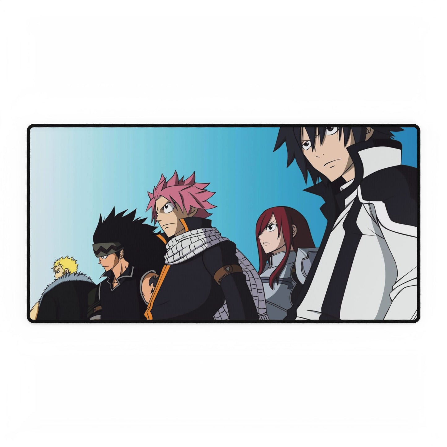 Fairy Tail Natsu Dragneel, Erza Scarlet, Gray Fullbuster, Gajeel Redfox Mouse Pad