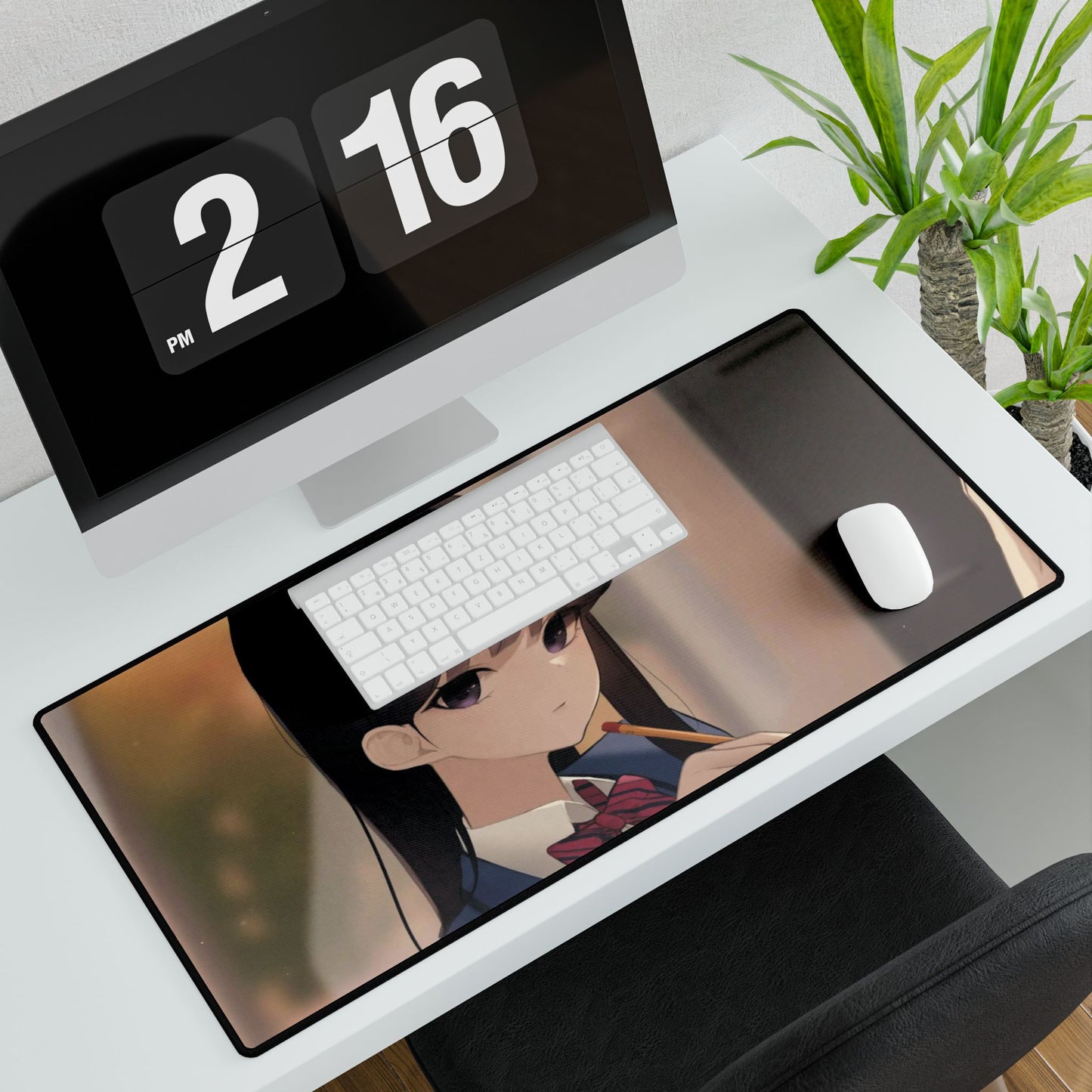 Anime Komi Can't Communicate Mouse Pad