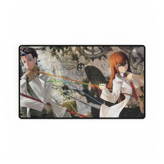 Makise & Kyouma Worldline Mouse Pad