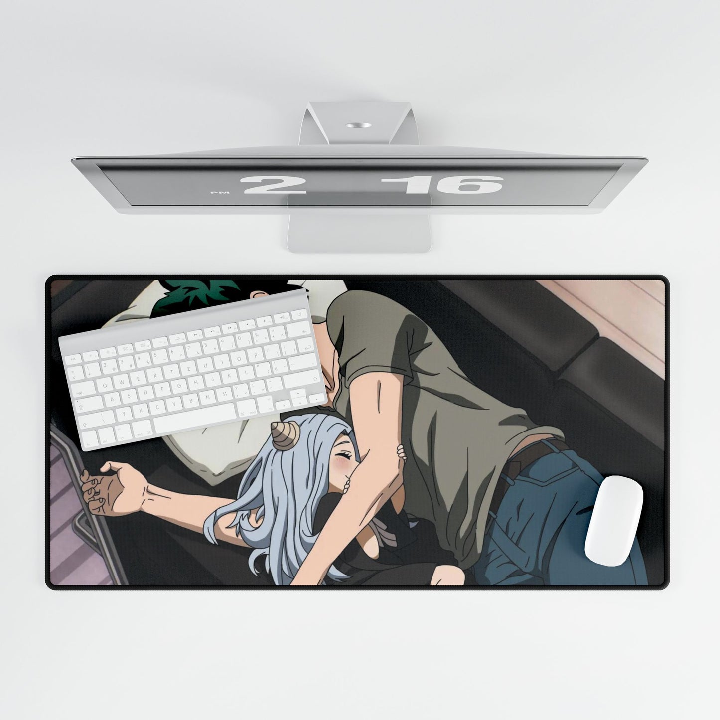Deku as Loid Forger , Eri as Anya Forger Mouse Pad