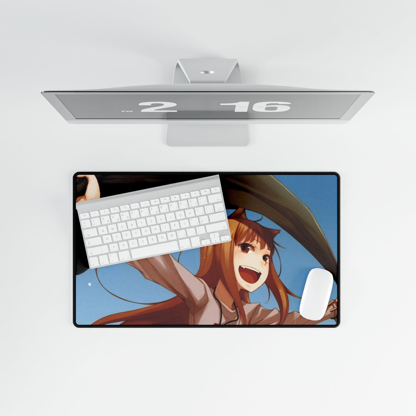 Anime Spice and Wolf Mouse Pad