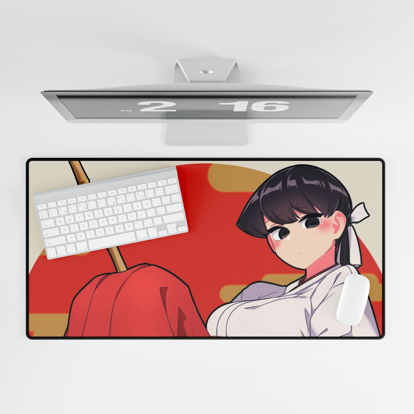 Anime Komi Can't Communicate Mouse Pad