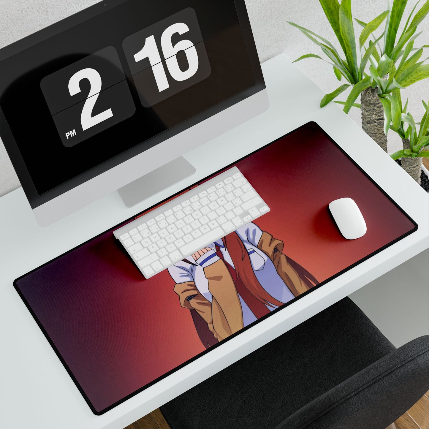 Makise Kurisu Mouse Pad