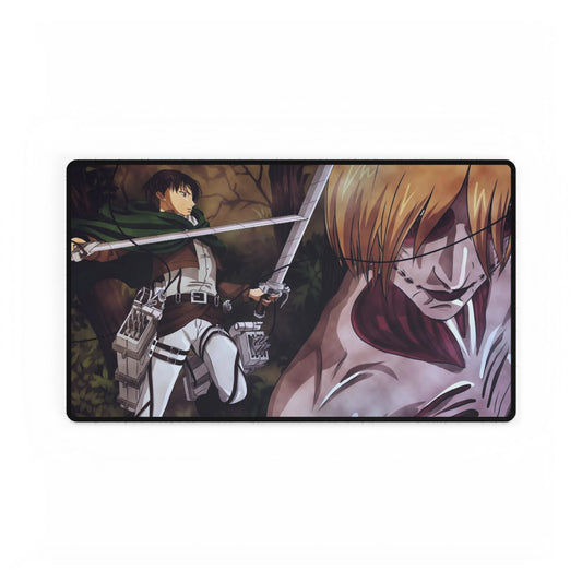 Levi Vs Annie Leonhart (Titan) Mouse Pad