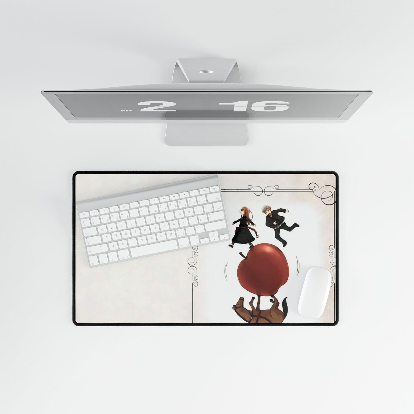 Anime Spice and Wolfr Mouse Pad