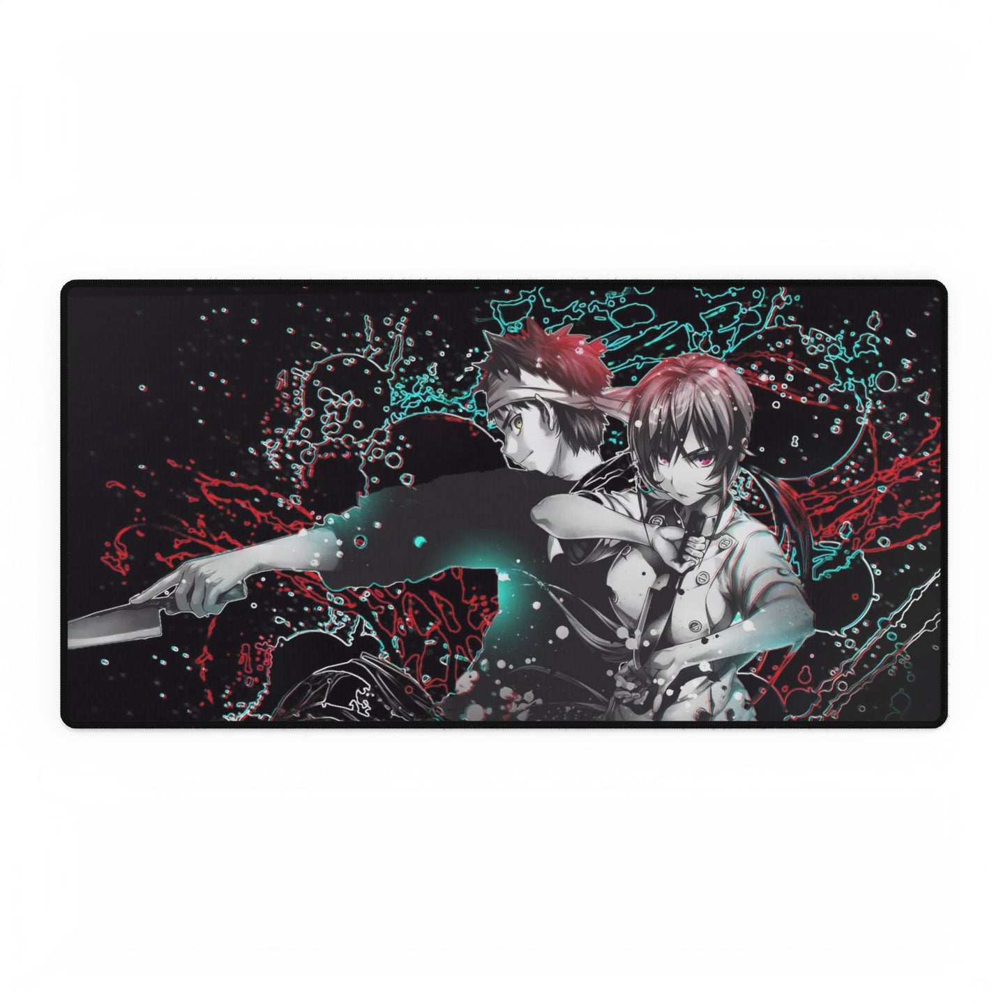Shokugeki No Soma - Dark Yukihira Souma & Erina Nakiri Mouse Pad