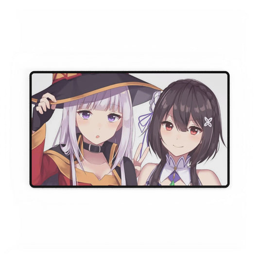 Megumin and Emilia Mouse Pad