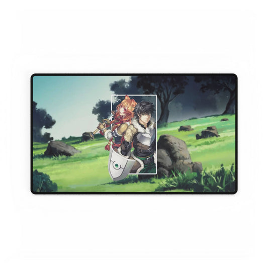 Iwatani & Raphtalia Mouse Pad