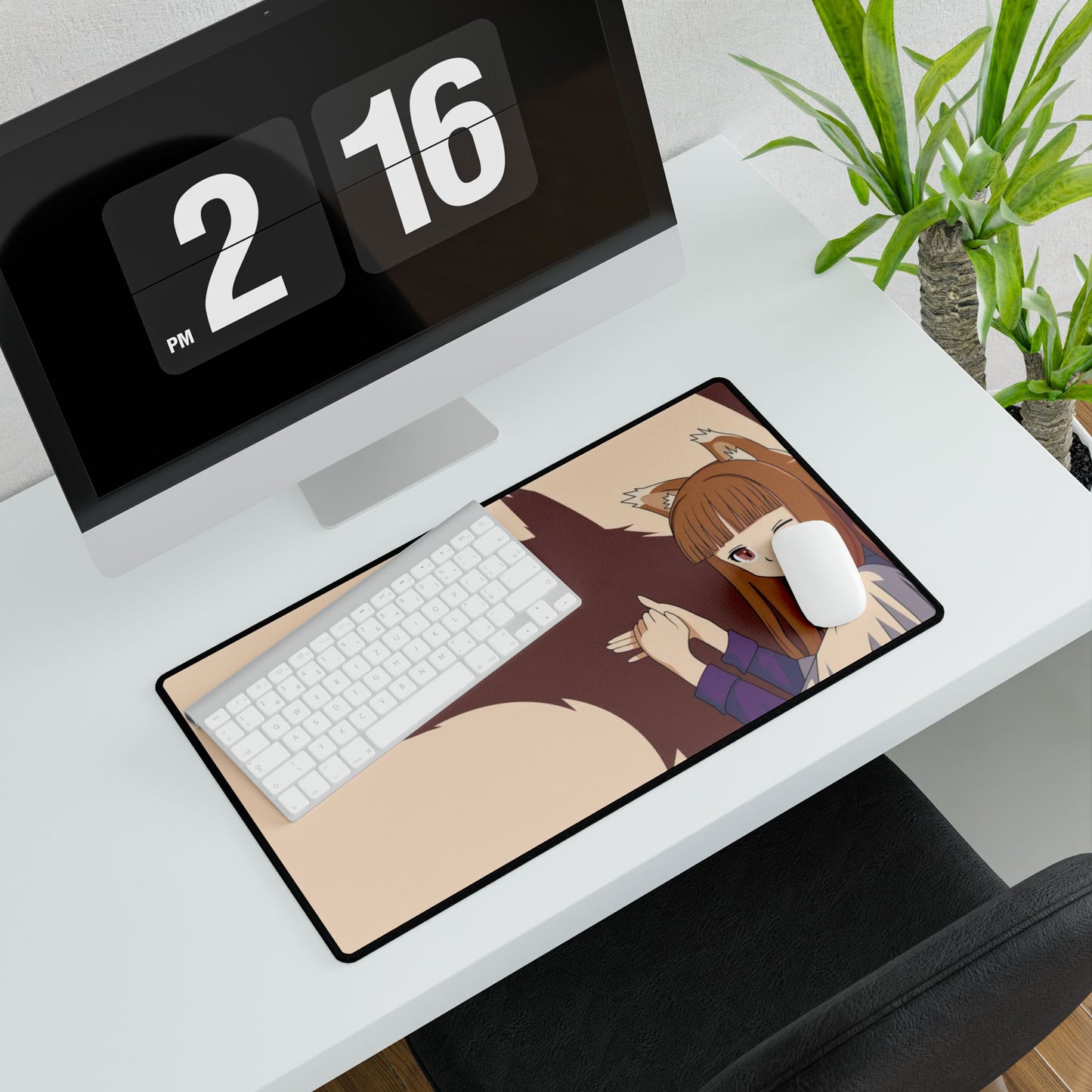 Anime Spice and Wolf Mouse Pad