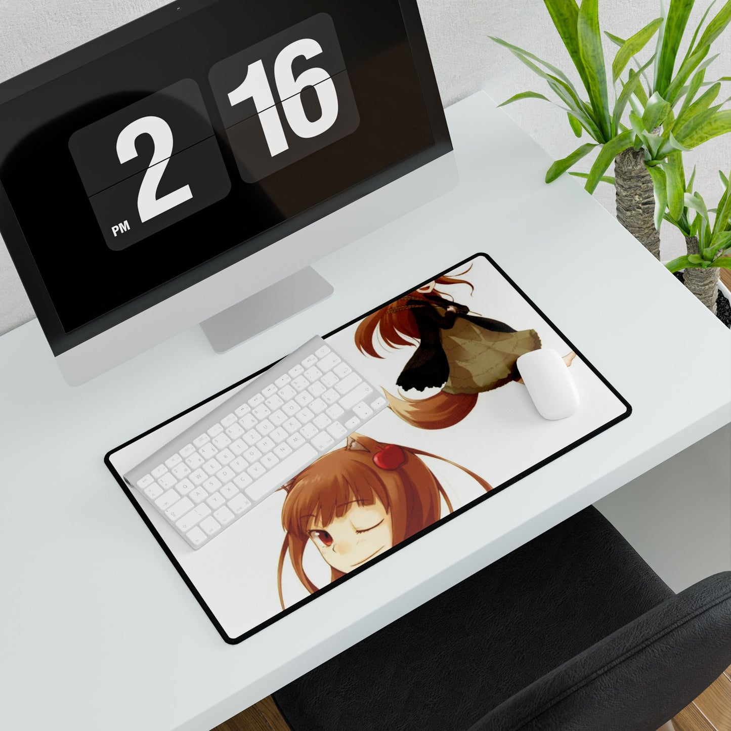 Anime Spice and Wolf Mouse Pad
