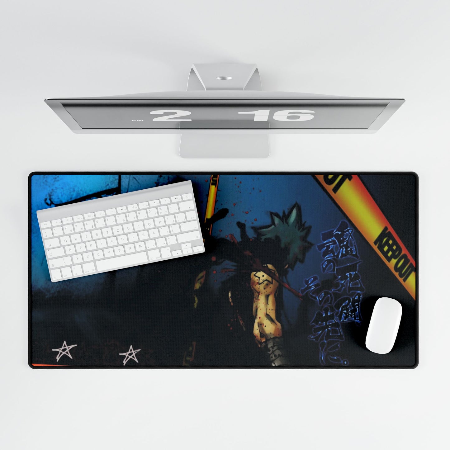 Black Stars own Path Mouse Pad