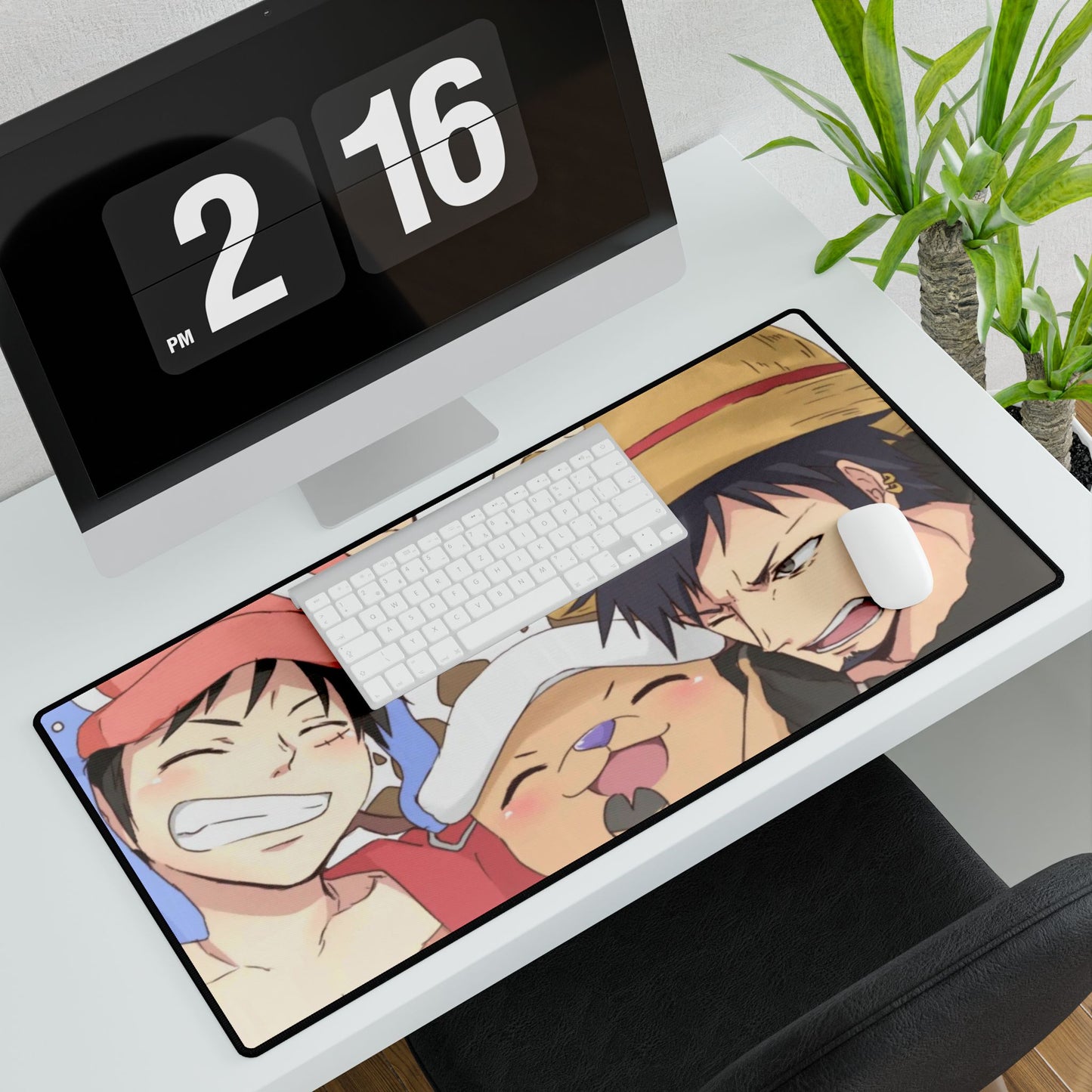 One Piece Monkey D. Luffy, Tony Tony Chopper Mouse Pad