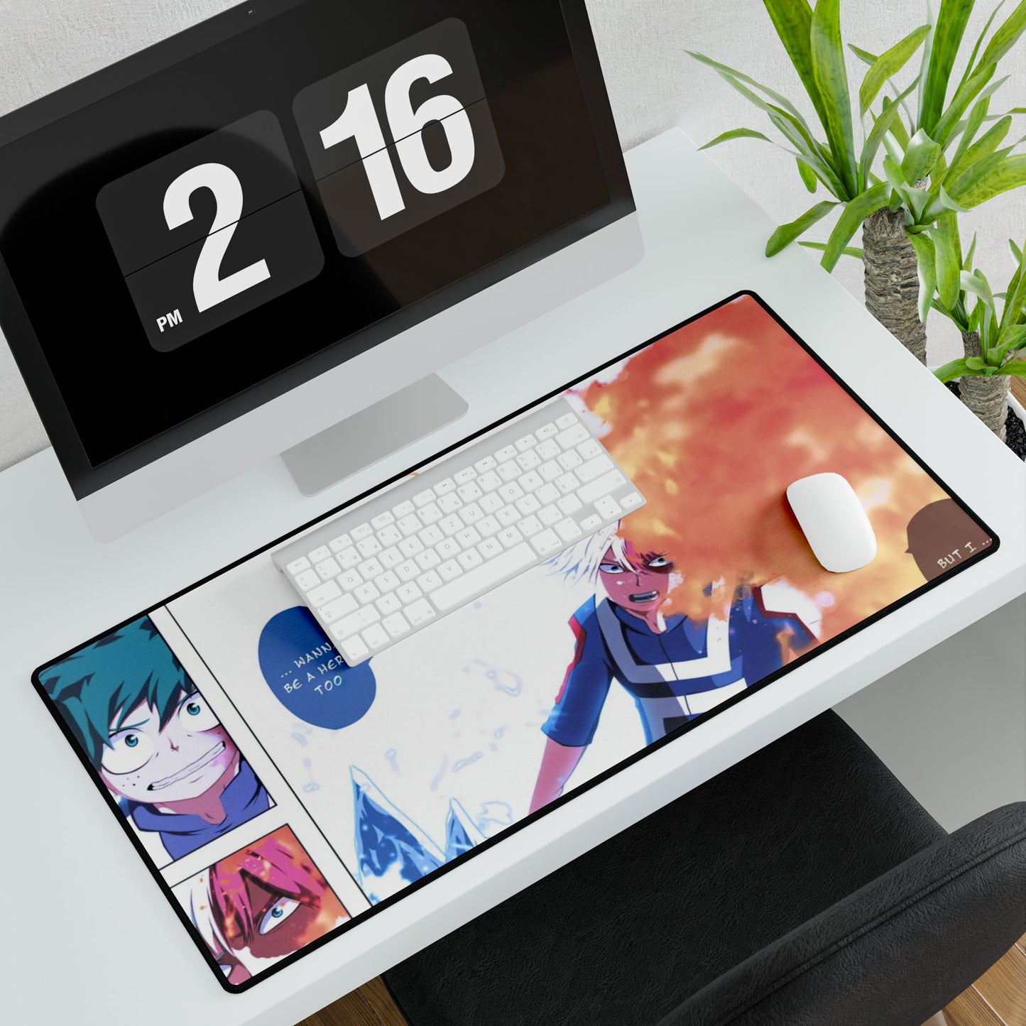 Shoto Todoroki - The Origin Mouse Pad