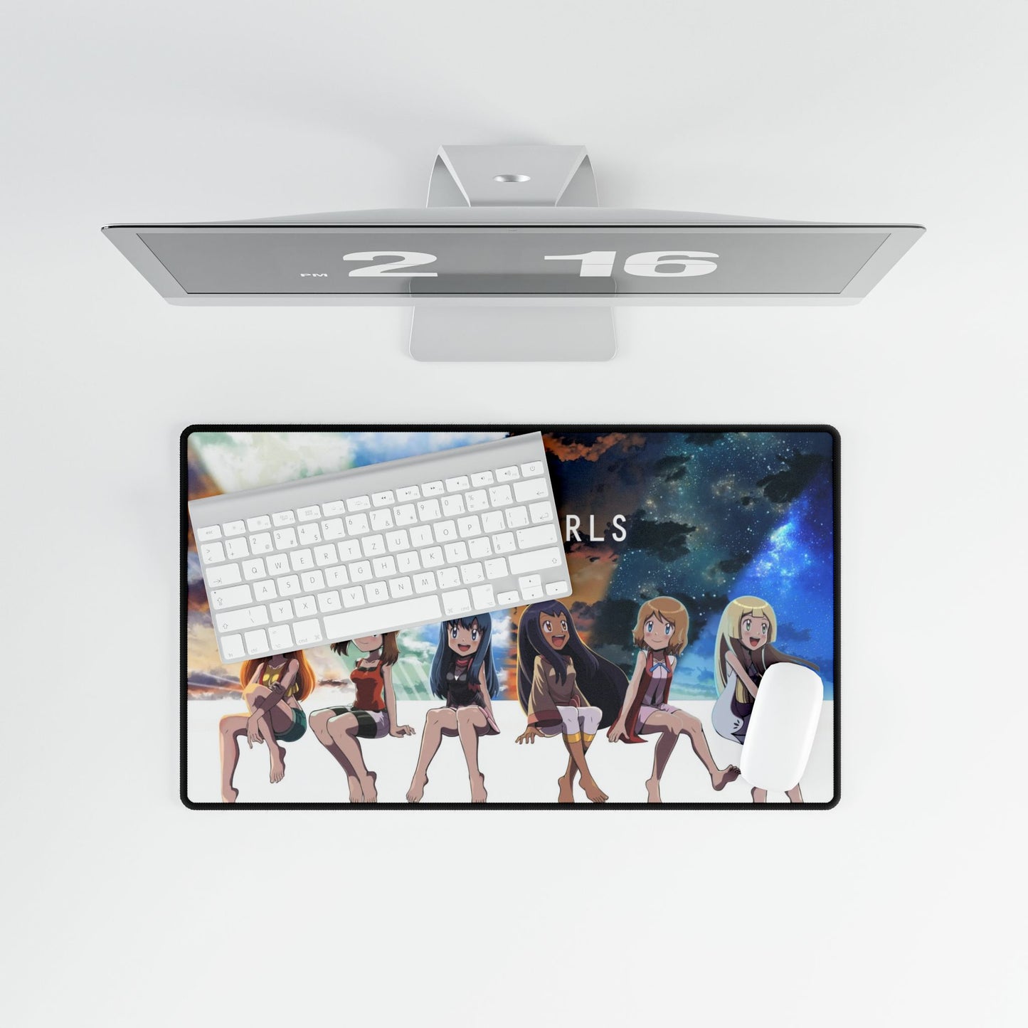 Poke Girls Mouse Pad