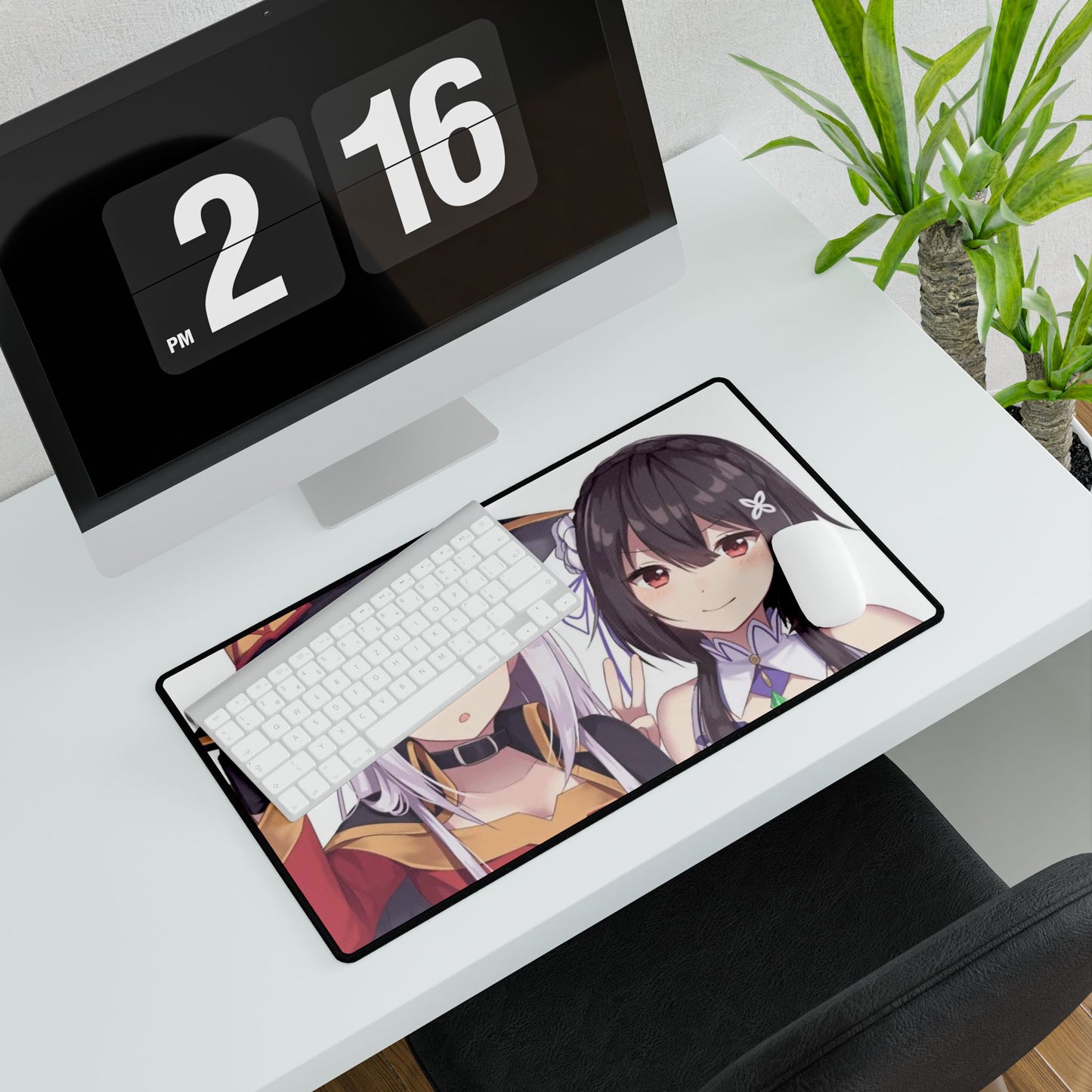 Megumin and Emilia Mouse Pad