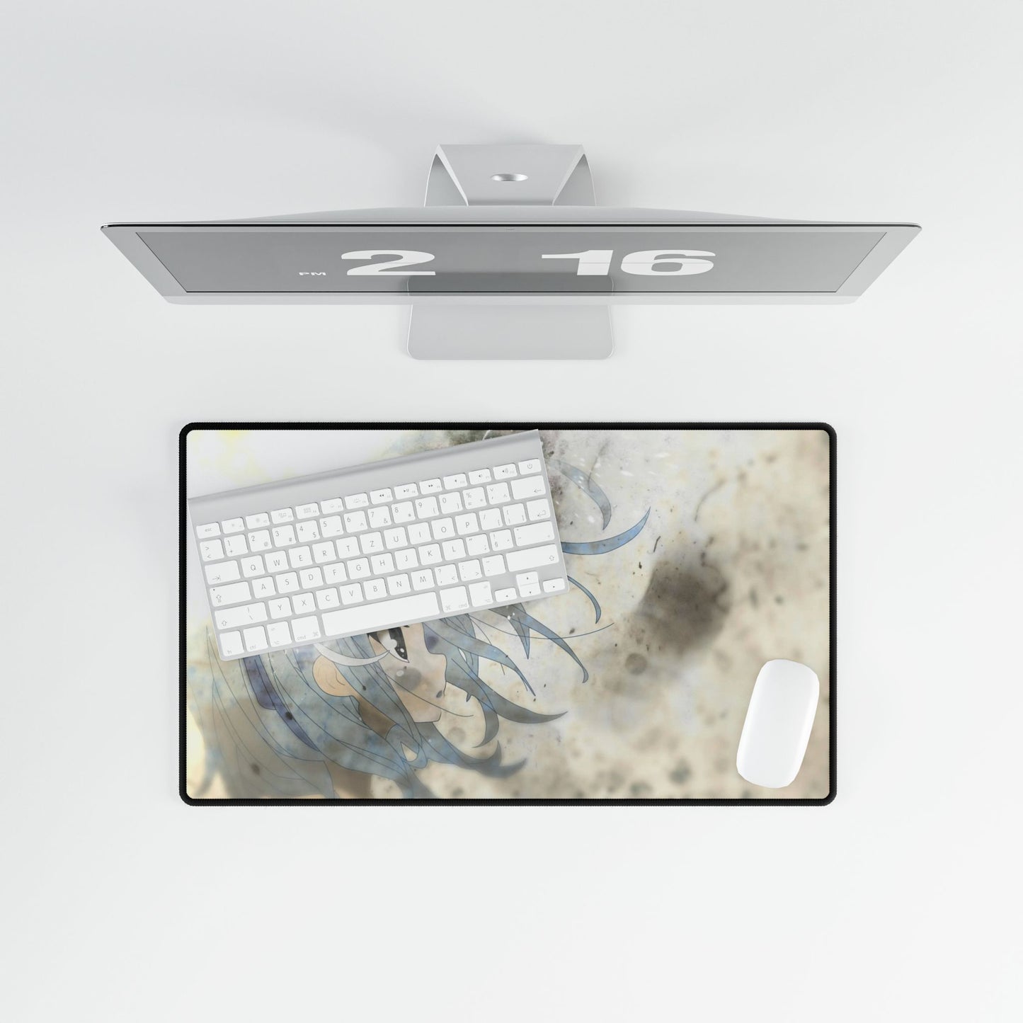 Shiro (Grunge) Mouse Pad