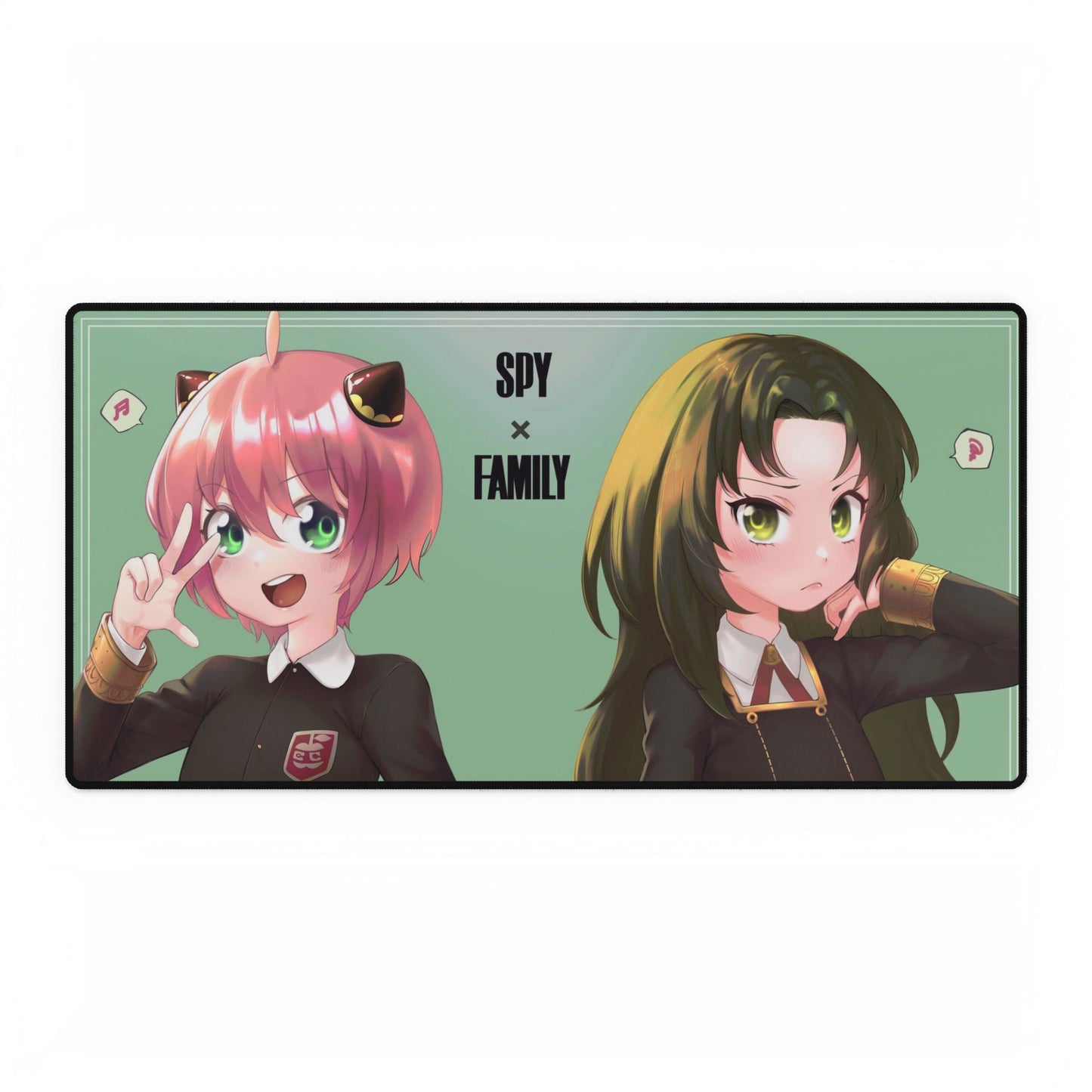 Anya and Damian as a girl Mouse Pad