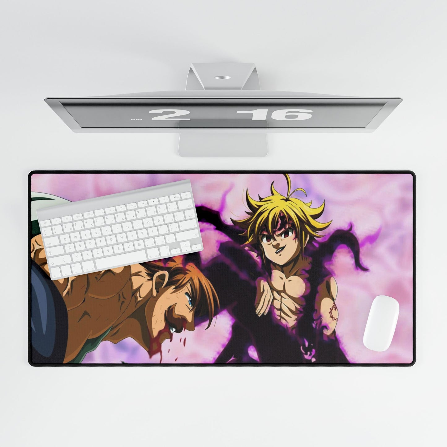Meliodas vs Escanor Mouse Pad