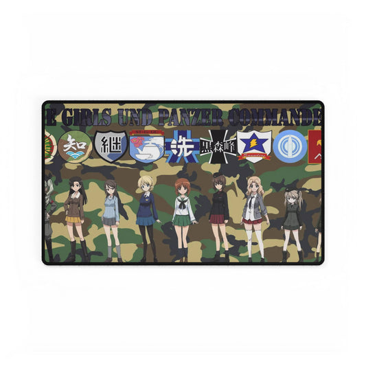 The Overall Commanders (Girls und Panzer) Mouse Pad