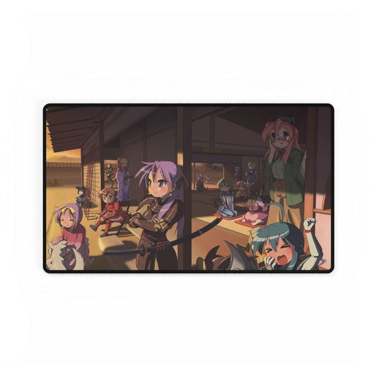 Lucky Star Konata Izumi, Kagami Hiiragi, Tsukasa Hiiragi, Akira Kogami, Minoru Shiraishi Mouse Pad