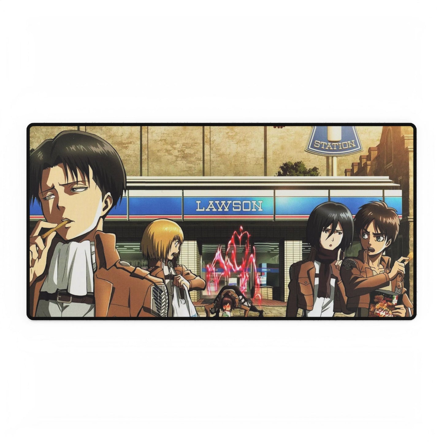 Anime Attack On Titan Mouse Pad