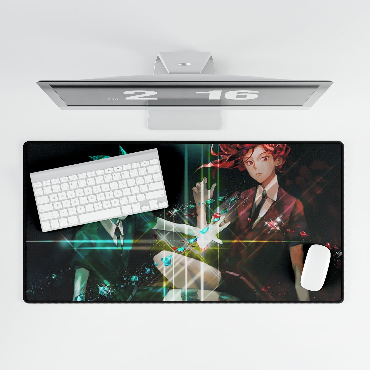 Houseki no Kuni - Cinnabar and Phos Mouse Pad