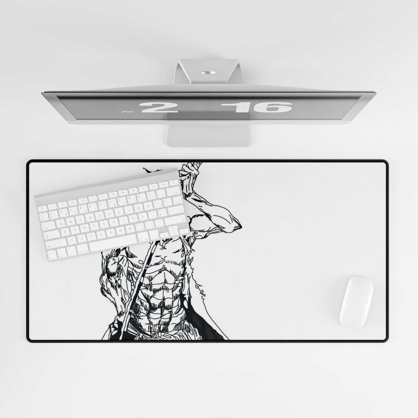 Zaraki Kenpachi Mouse Pad