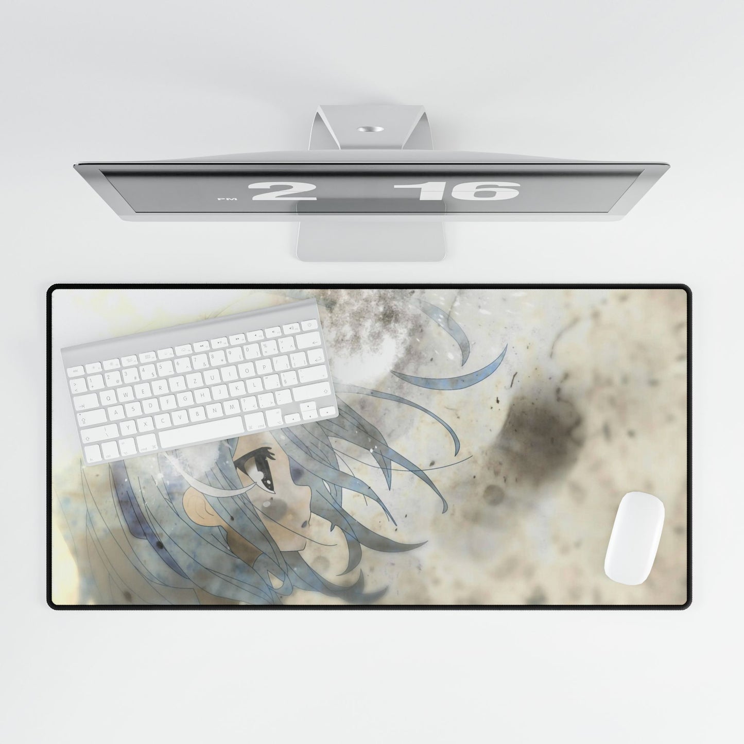 Shiro (Grunge) Mouse Pad