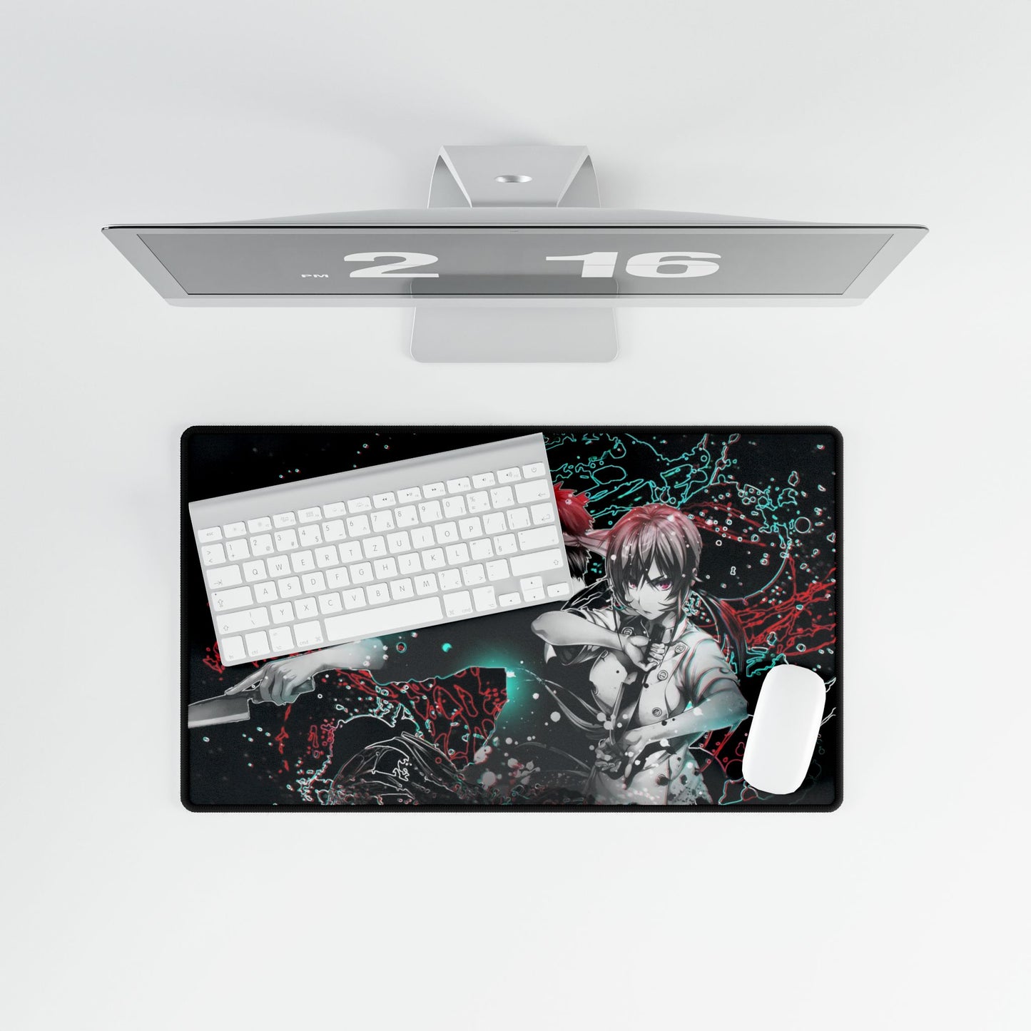 Shokugeki No Soma - Dark Yukihira Souma & Erina Nakiri Mouse Pad
