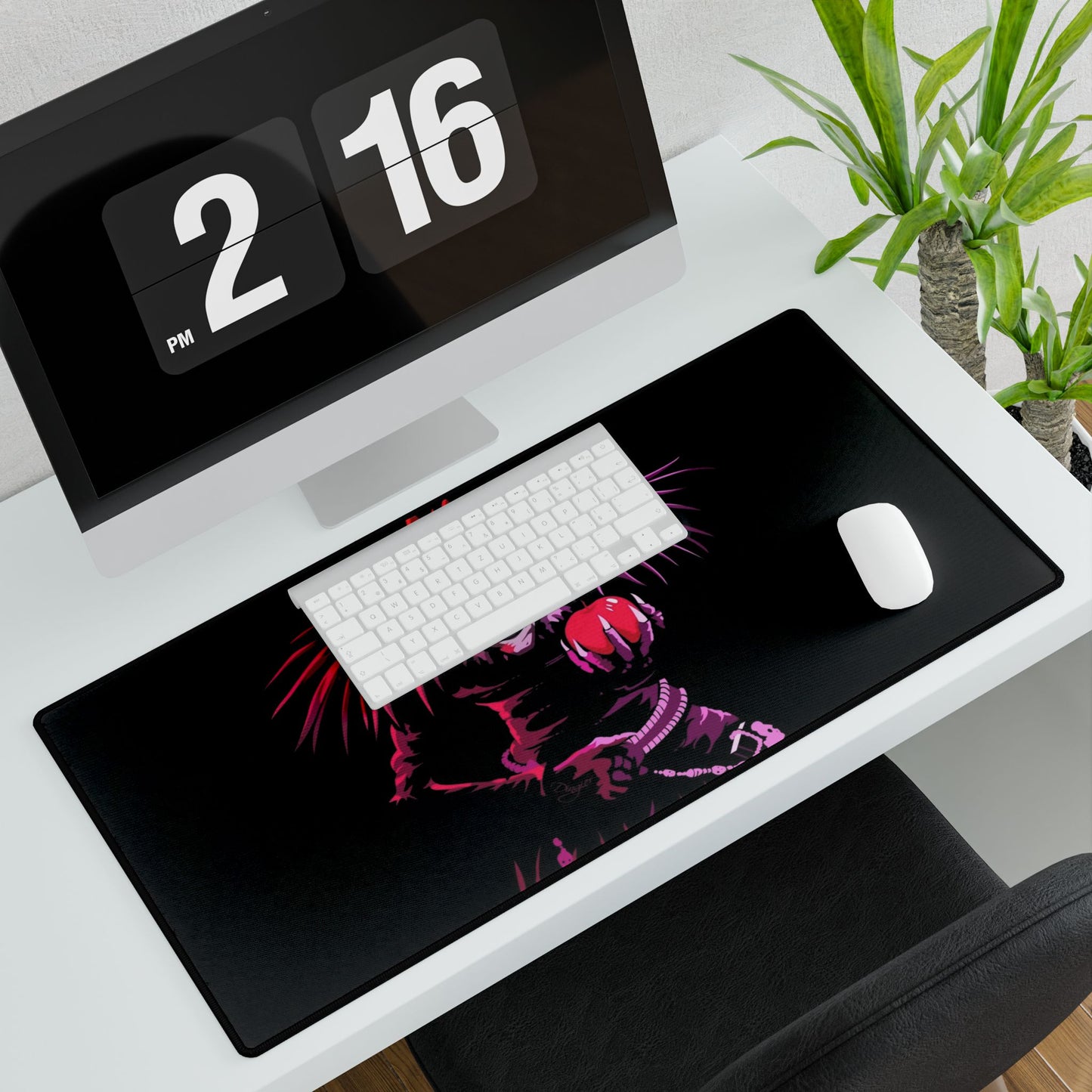 Death Note Shinigami Ryuk Madara Sharingan Mouse Pad
